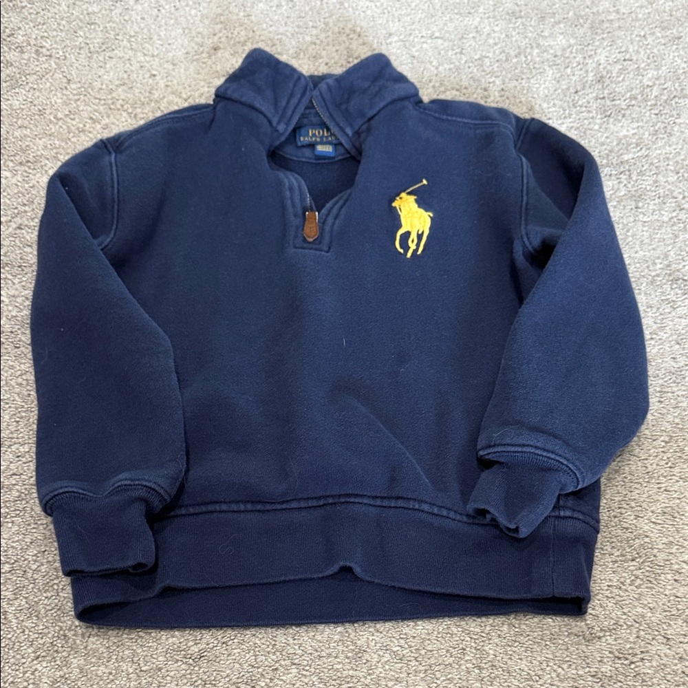 Polo by Ralph Lauren Kids Navy Pullover 4T